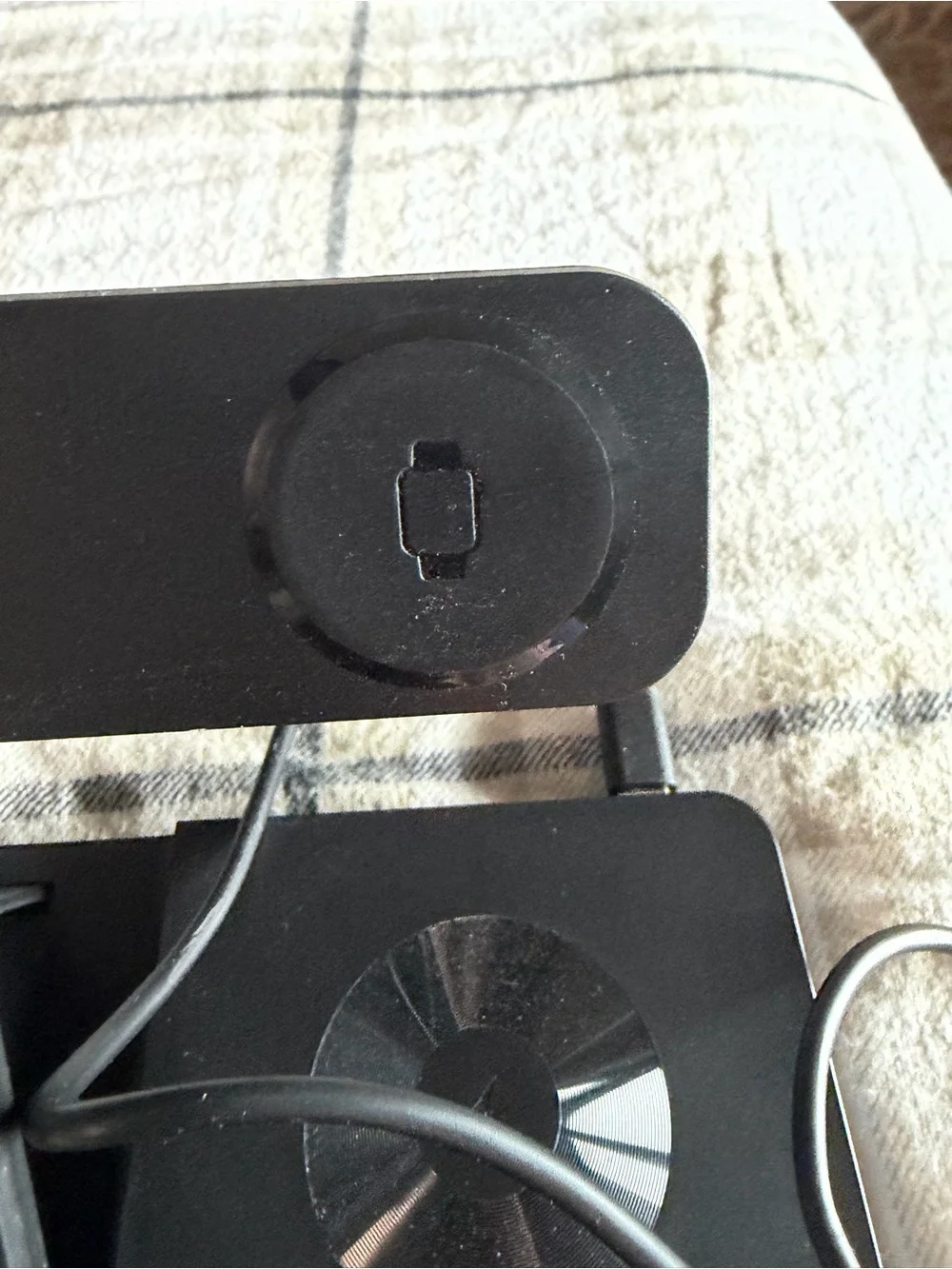 Amazon Black 3-in-1 Wireless Charging Stand for Phone, Watch & Earbuds